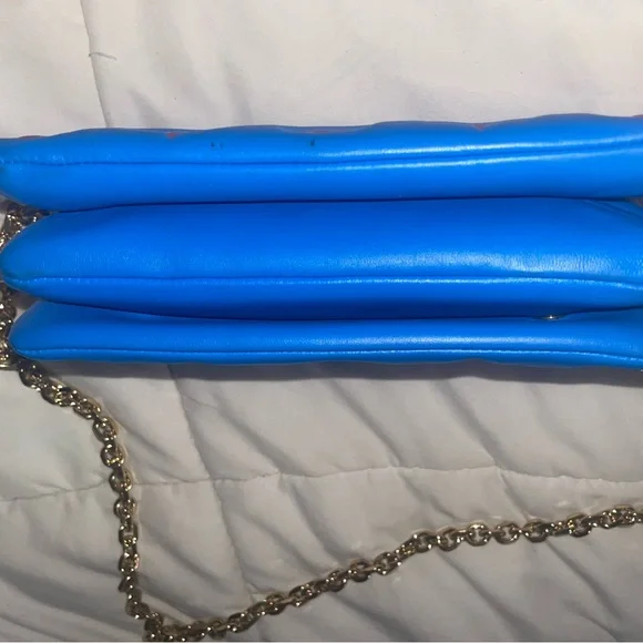 Louis Vuitton Blue and Red Monogram Women's Bag - Picture 7 of 9